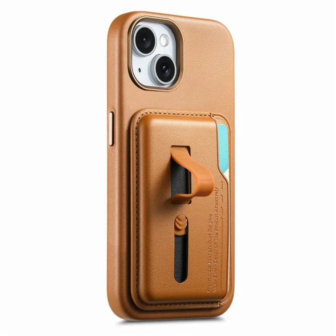 Coque iPhone 15 porte-cartes détachable
