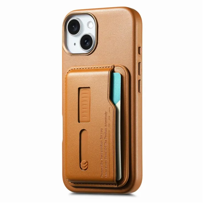 Coque iPhone 15 porte-cartes détachable