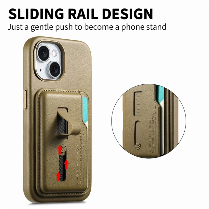 Coque iPhone 15 porte-cartes détachable
