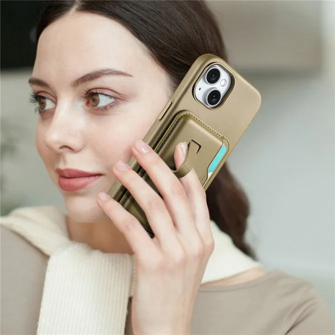 Coque iPhone 15 porte-cartes détachable