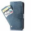 Étui iPhone 15 portefeuille rétro avec porte-cartes pivotant