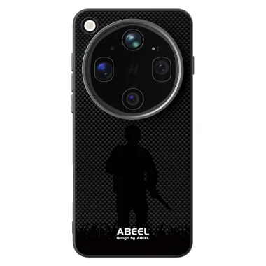 Coque Oppo Find X9 Ultra Silhouette Soldat