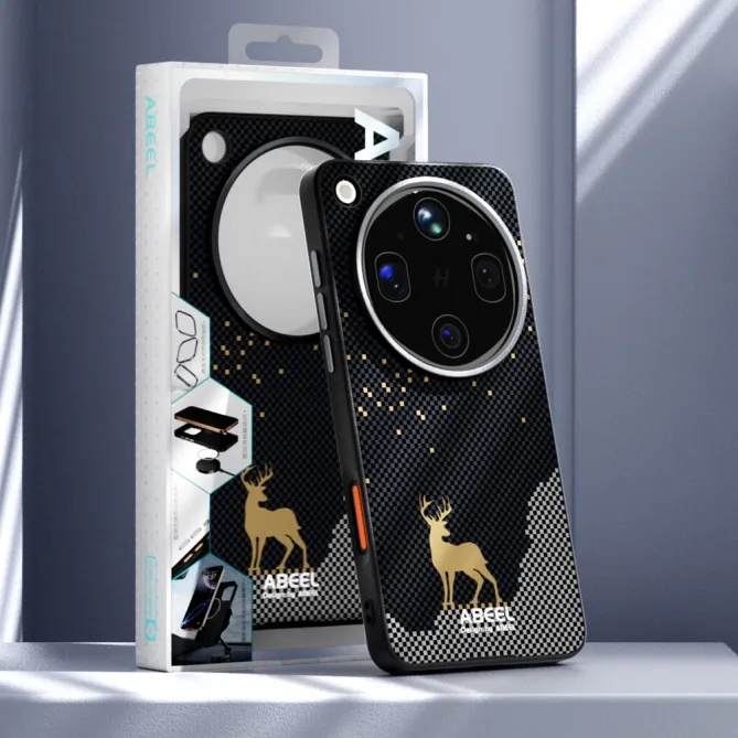 Coque Oppo Find X9 Ultra Design Cerf Doré