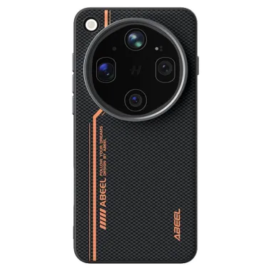 Coque Oppo Find X9 Ultra 5G Magnétique Imprimée 6D Carbone Orange