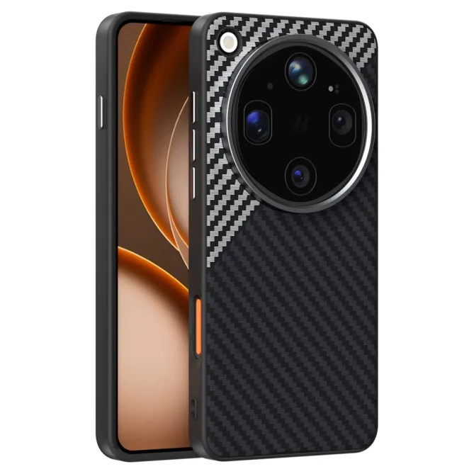 Coque Oppo Find X9 Ultra Magnétique Texture Fibre de Carbone