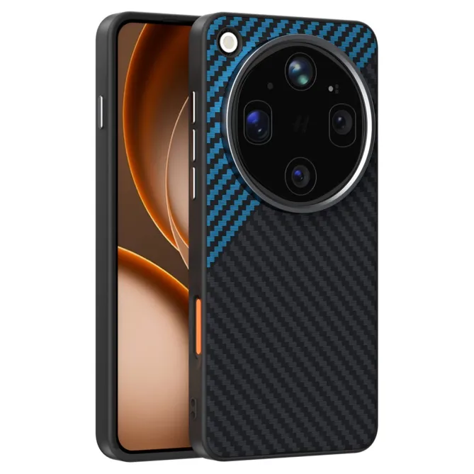 Coque Oppo Find X9 Ultra Magnétique Texture Fibre de Carbone