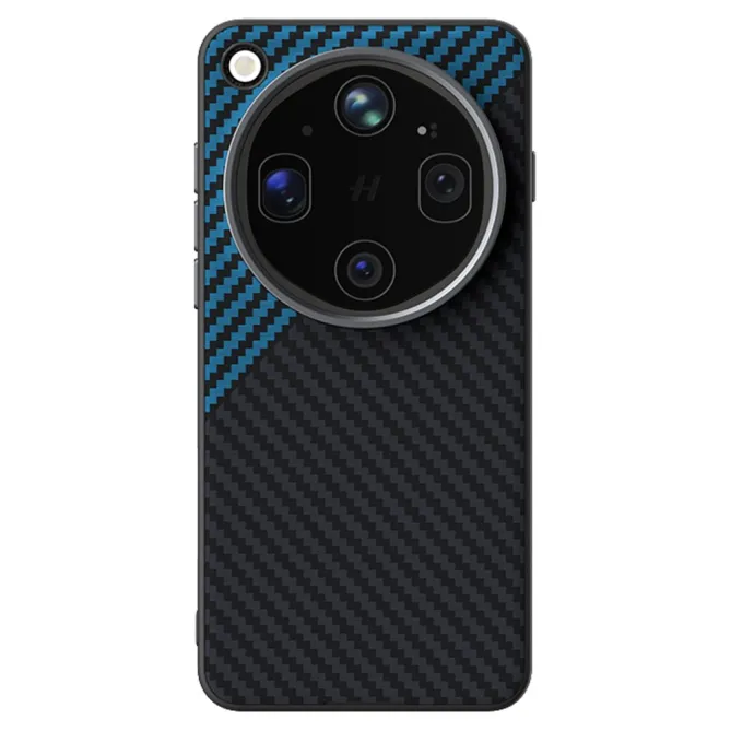 Coque Oppo Find X9 Ultra Magnétique Texture Fibre de Carbone