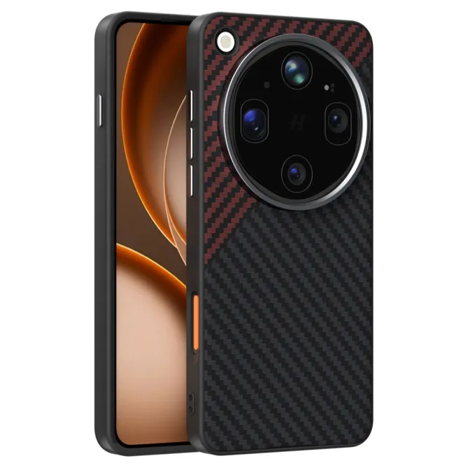 Coque Oppo Find X9 Ultra Magnétique Texture Fibre de Carbone