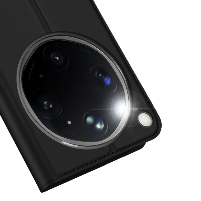 Flip Cover Oppo Find X9 Ultra Revêtement Satiné