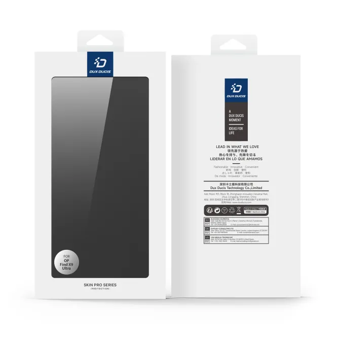 Flip Cover Oppo Find X9 Ultra Revêtement Satiné