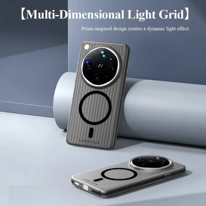 Coque Oppo Find X9 Ultra Magnétique Translucide à Effet Prismatique