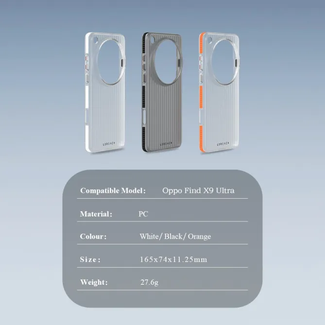 Coque Oppo Find X9 Ultra Translucide à Effet Prismatique
