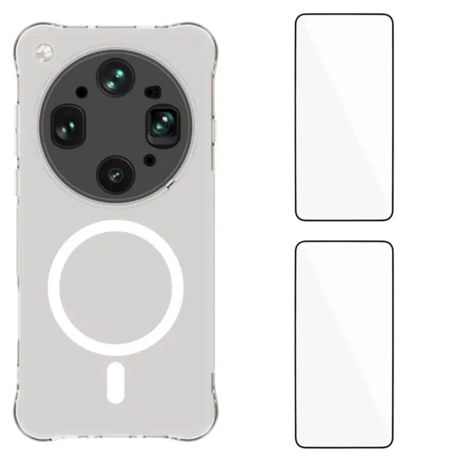 Pack Protection 360 Oppo Find X9 Ultra 5G Coque Magnétique et Duo de Verres Trempés