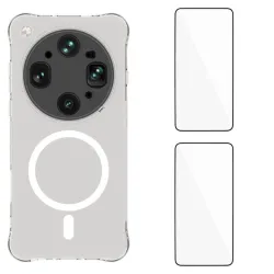 Pack Protection 360 Oppo Find X9 Ultra 5G Coque Magnétique et Duo de Verres Trempés