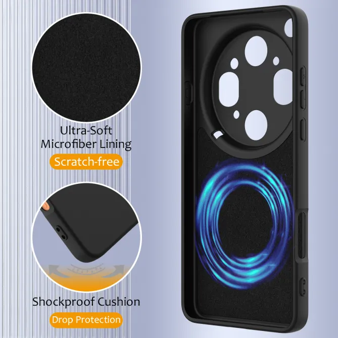 Coque Oppo Find X9 Ultra Magnétique Puro silicone liquide