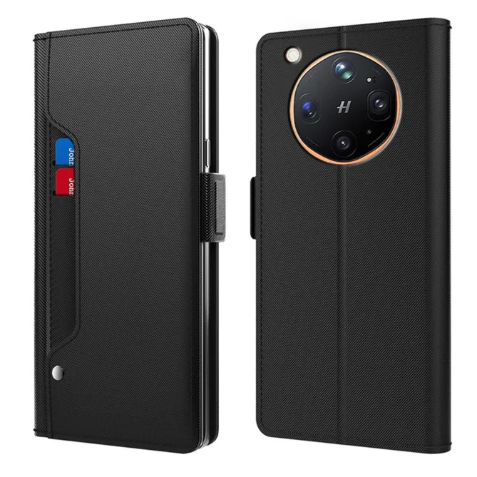 Housse Oppo Find X9 Ultra premium porte cartes avec miroir