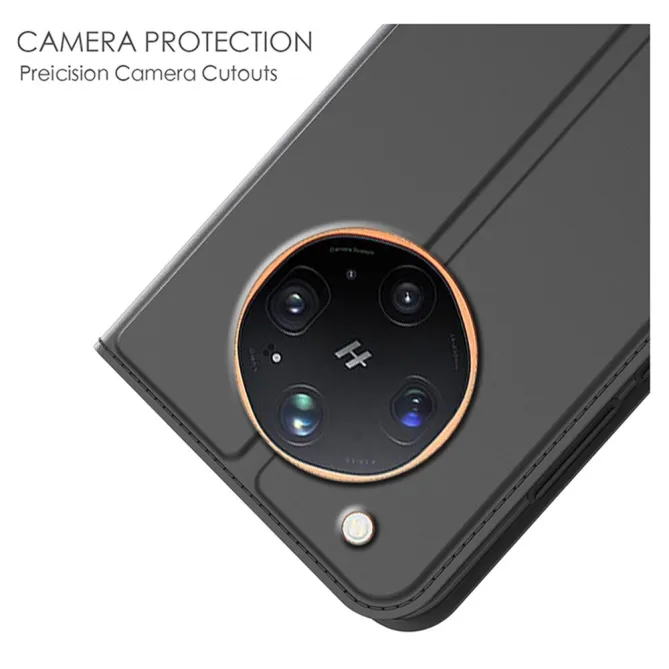 Étui Oppo Find X9 Ultra business imitation cuir