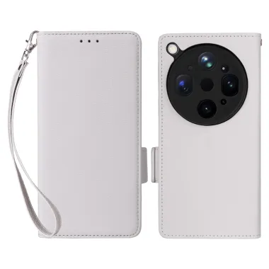 Housse Oppo A6 Pro effet cuir à Lanière | FOLKEN