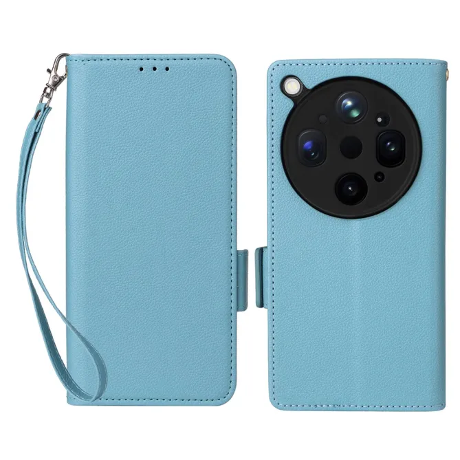 Housse Oppo A6 Pro effet cuir à Lanière | FOLKEN