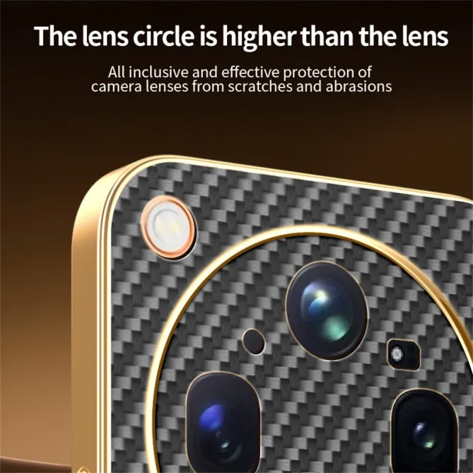 Coque Oppo Find X9 Ultra Magnétique Style Fibre de Carbone