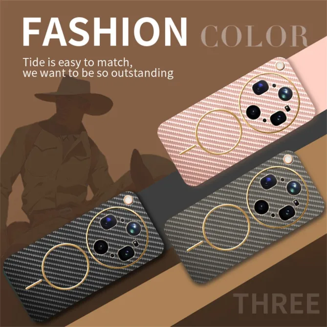 Coque Oppo Find X9 Ultra Magnétique Style Fibre de Carbone