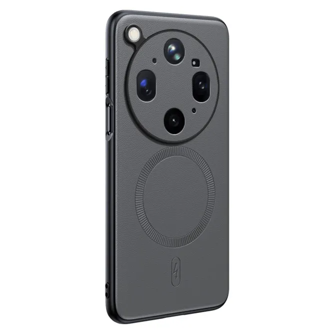 Coque Oppo Find X9 Ultra magnétique style cuir