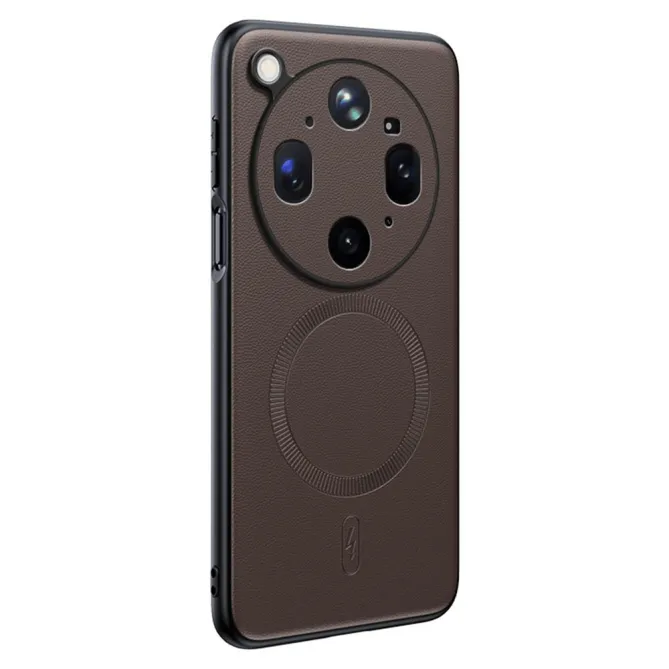 Coque Oppo Find X9 Ultra magnétique style cuir