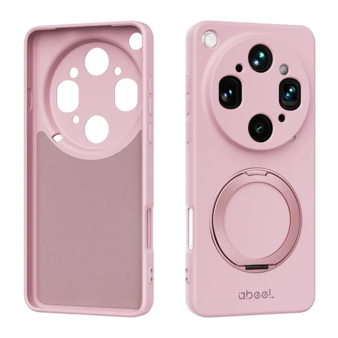 Coque Oppo Find X9 Ultra Silicone Magnétique avec Béquille