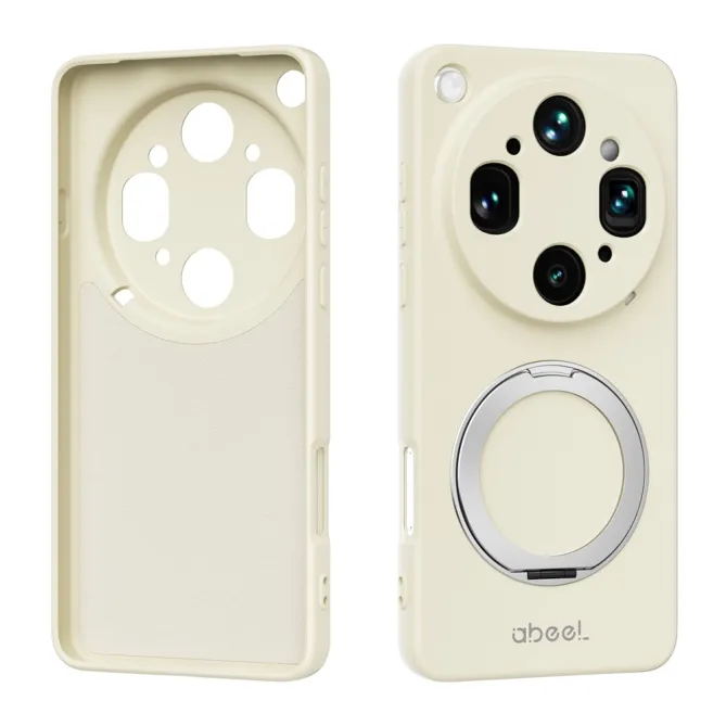 Coque Oppo Find X9 Ultra Silicone Magnétique avec Béquille