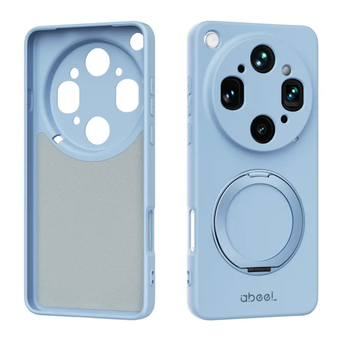 Coque Oppo Find X9 Ultra Silicone Magnétique avec Béquille