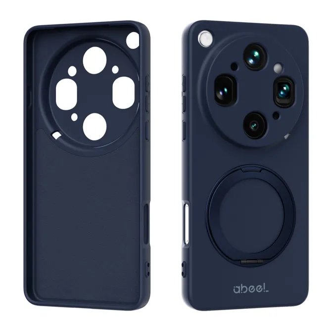 Coque Oppo Find X9 Ultra Silicone Magnétique avec Béquille