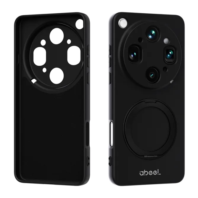 Coque Oppo Find X9 Ultra Silicone Magnétique avec Béquille