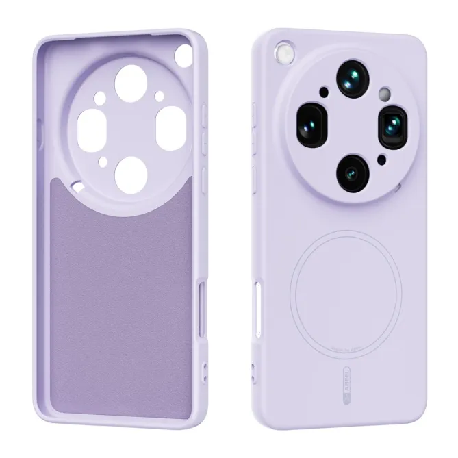 Coque Oppo Find X9 Ultra Silicone Liquide Magnétique