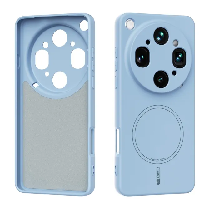 Coque Oppo Find X9 Ultra Silicone Liquide Magnétique