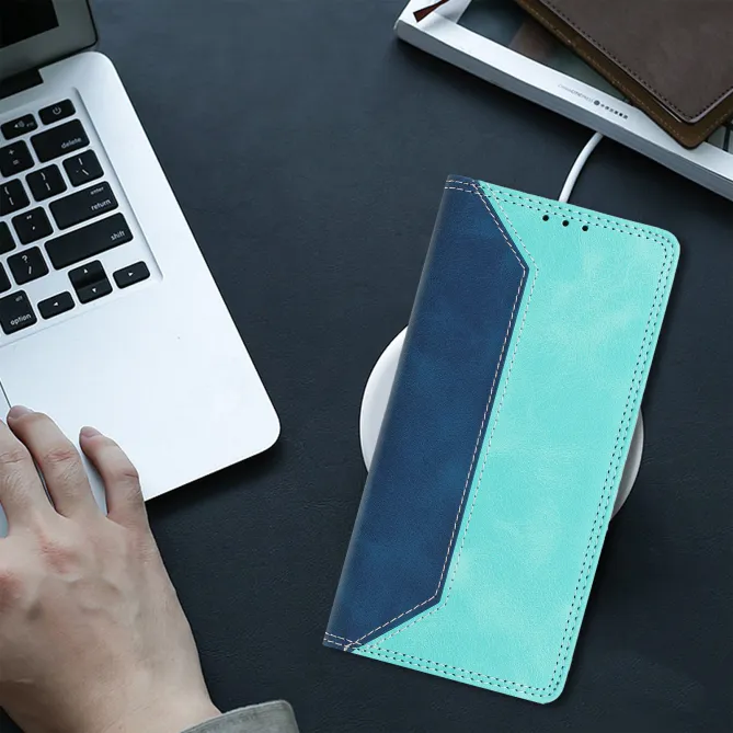 Housse Oppo Find X9 Ultra Simili Cuir Bicolore Porte-Cartes