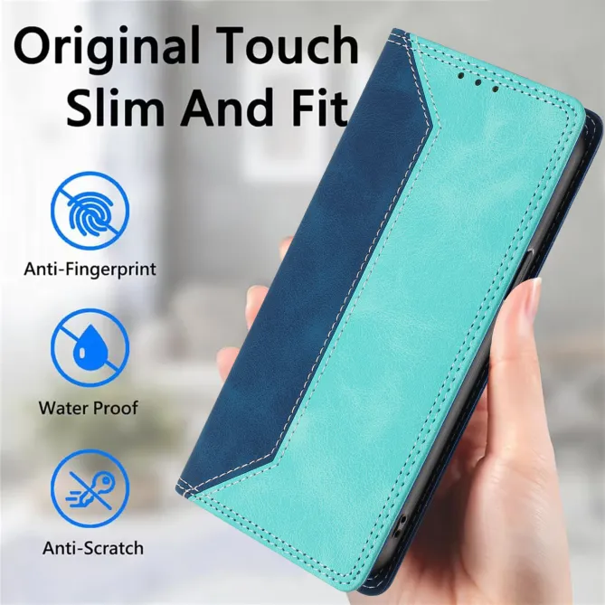 Housse Oppo Find X9 Ultra Simili Cuir Bicolore Porte-Cartes