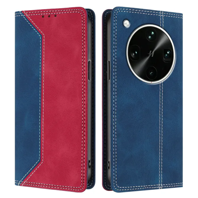 Housse Oppo Find X9 Ultra Simili Cuir Bicolore Porte-Cartes