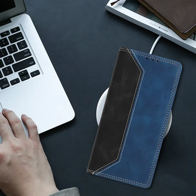 Housse Oppo Find X9 Ultra Simili Cuir Bicolore Porte-Cartes