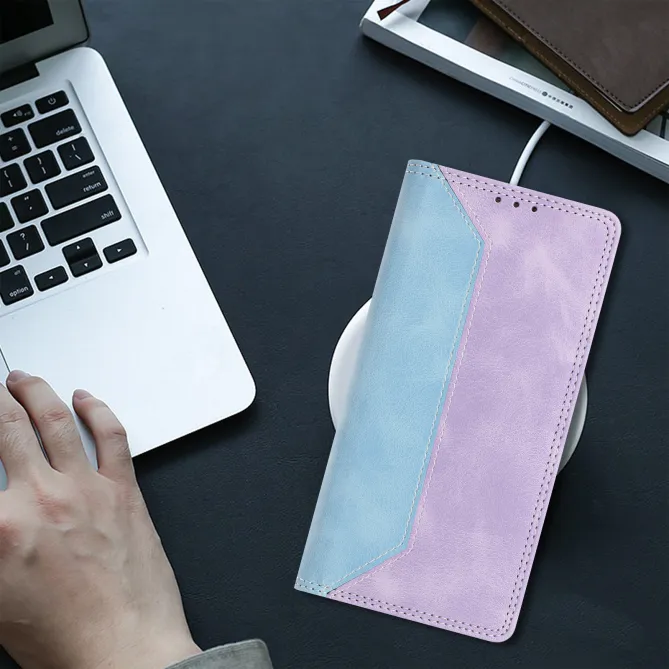 Housse Oppo Find X9 Ultra Simili Cuir Bicolore Porte-Cartes