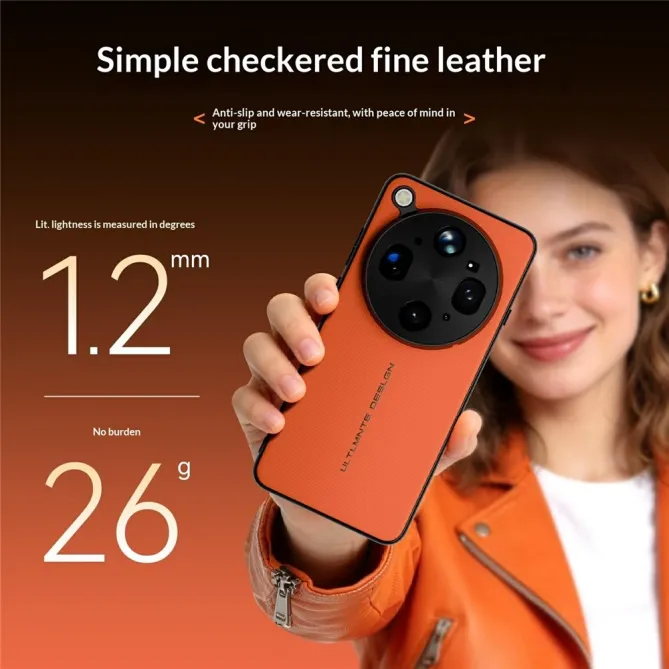 Coque Oppo Find X9 Ultra Magnétique Texture Tissée