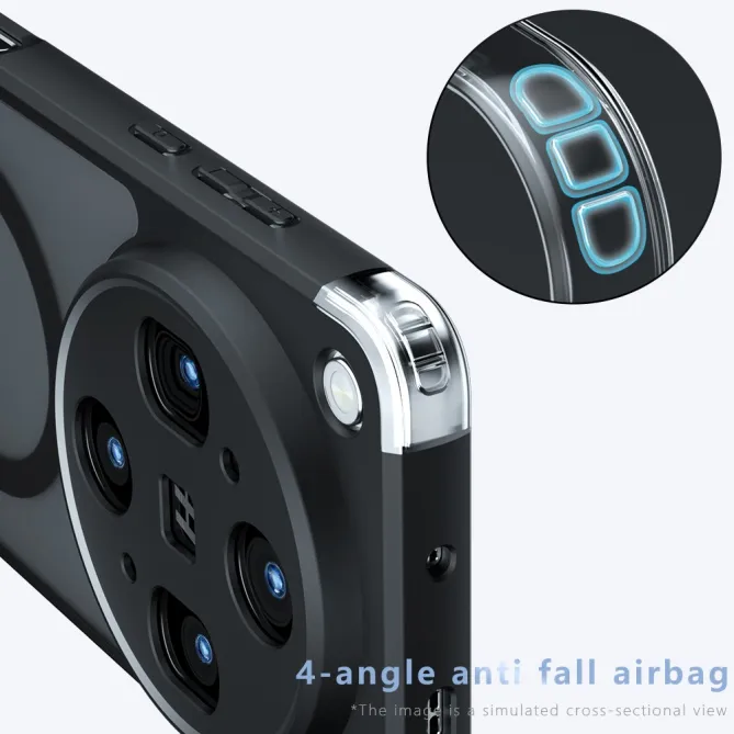 Coque Oppo Find X9 Ultra Magnétique Antichoc avec Béquille Rotative