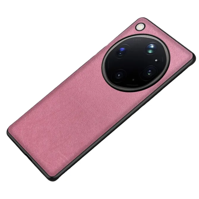 Coque Oppo Find X9 Ultra Effet Cuir Lisse Hybride