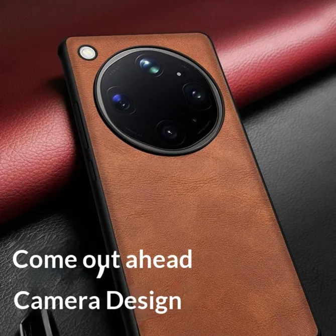 Coque Oppo Find X9 Ultra Effet Cuir Vieilli Rétro