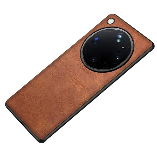 Coque Oppo Find X9 Ultra Effet Cuir Vieilli Rétro