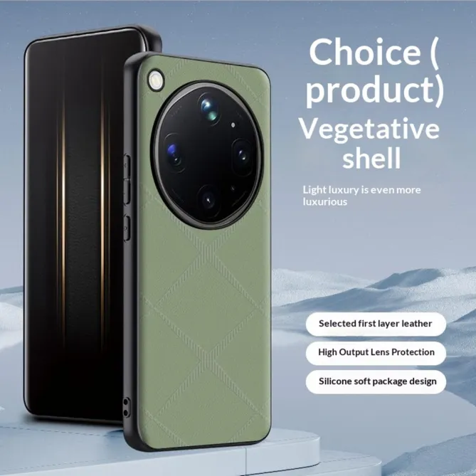 Coque Oppo Find X9 Ultra Simili Cuir Motif Losange Embossé