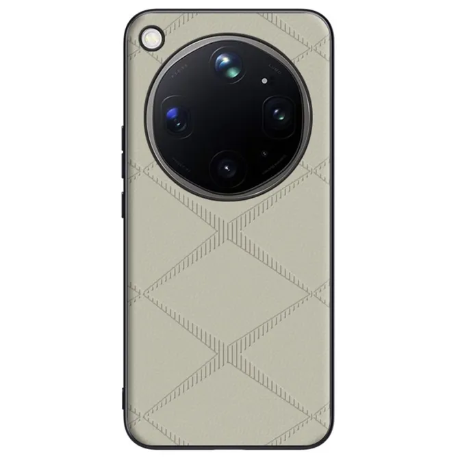 Coque Oppo Find X9 Ultra Simili Cuir Motif Losange Embossé