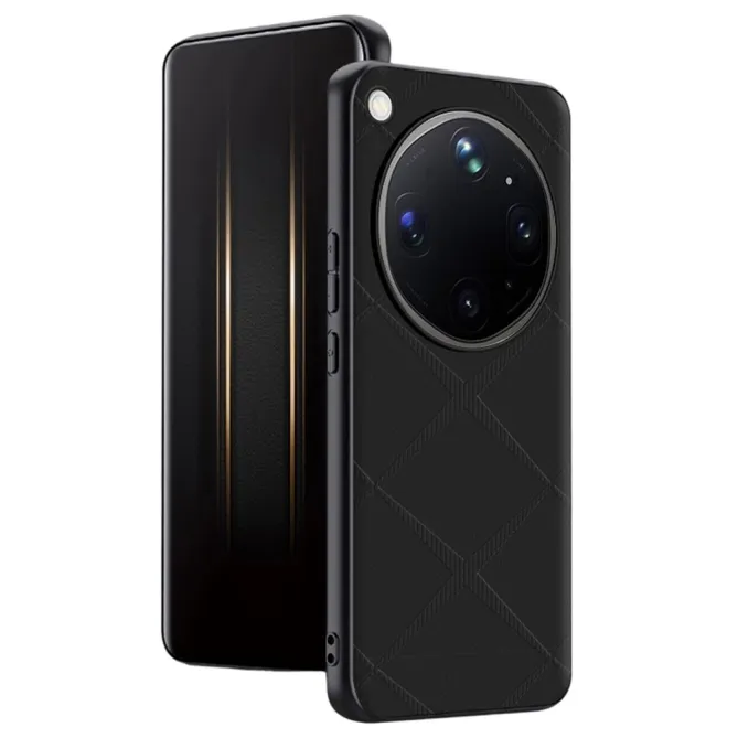 Coque Oppo Find X9 Ultra Simili Cuir Motif Losange Embossé