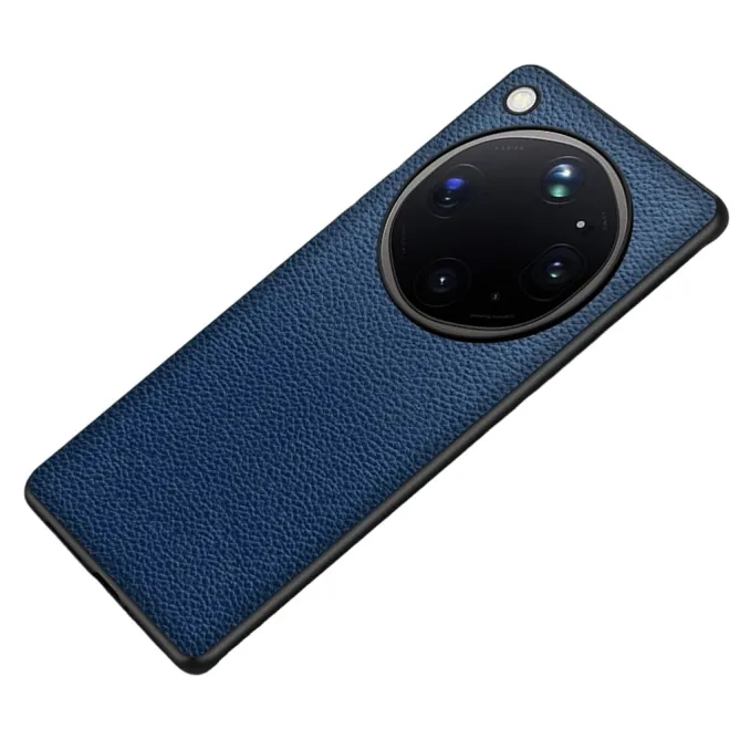 Coque Oppo Find X9 Ultra Effet Cuir Grain de Litchi