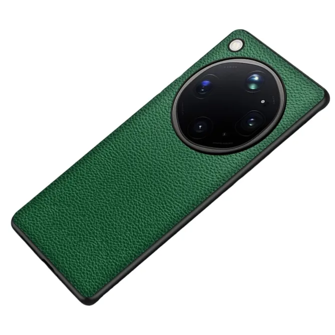 Coque Oppo Find X9 Ultra Effet Cuir Grain de Litchi