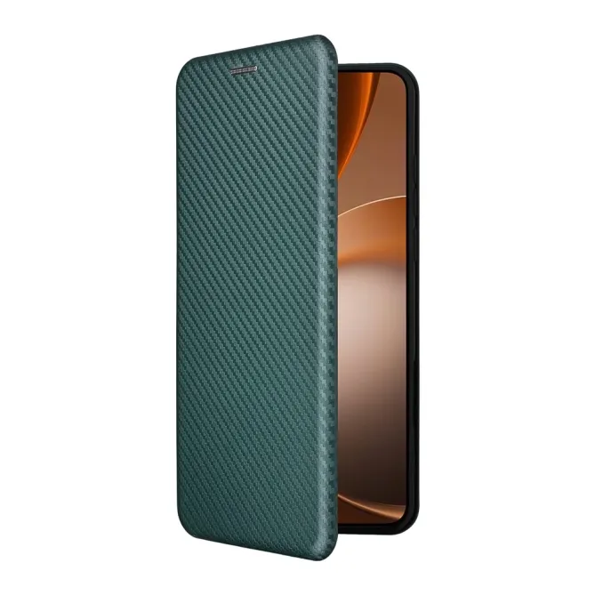 Housse Oppo Find X9 Ultra simili cuir fibre de carbone